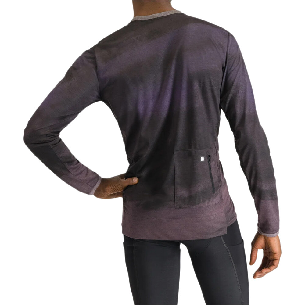 Sportful camiseta ciclismo hombre FLOW GIARA TEE LONG SLEEVE vista trasera