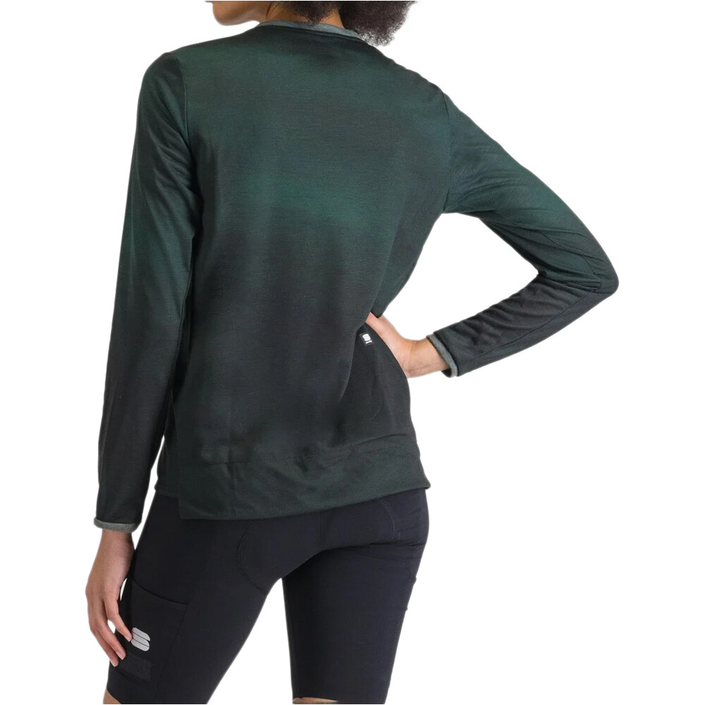 Sportful camiseta ciclismo mujer FLOW GIARA W TEE LONG SLEEVE vista trasera