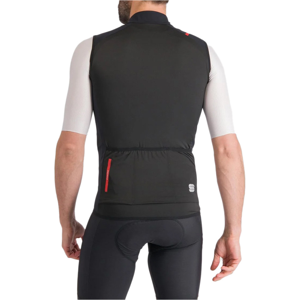 Sportful chaleco ciclismo cortavientos FIANDRE PRO VEST vista trasera