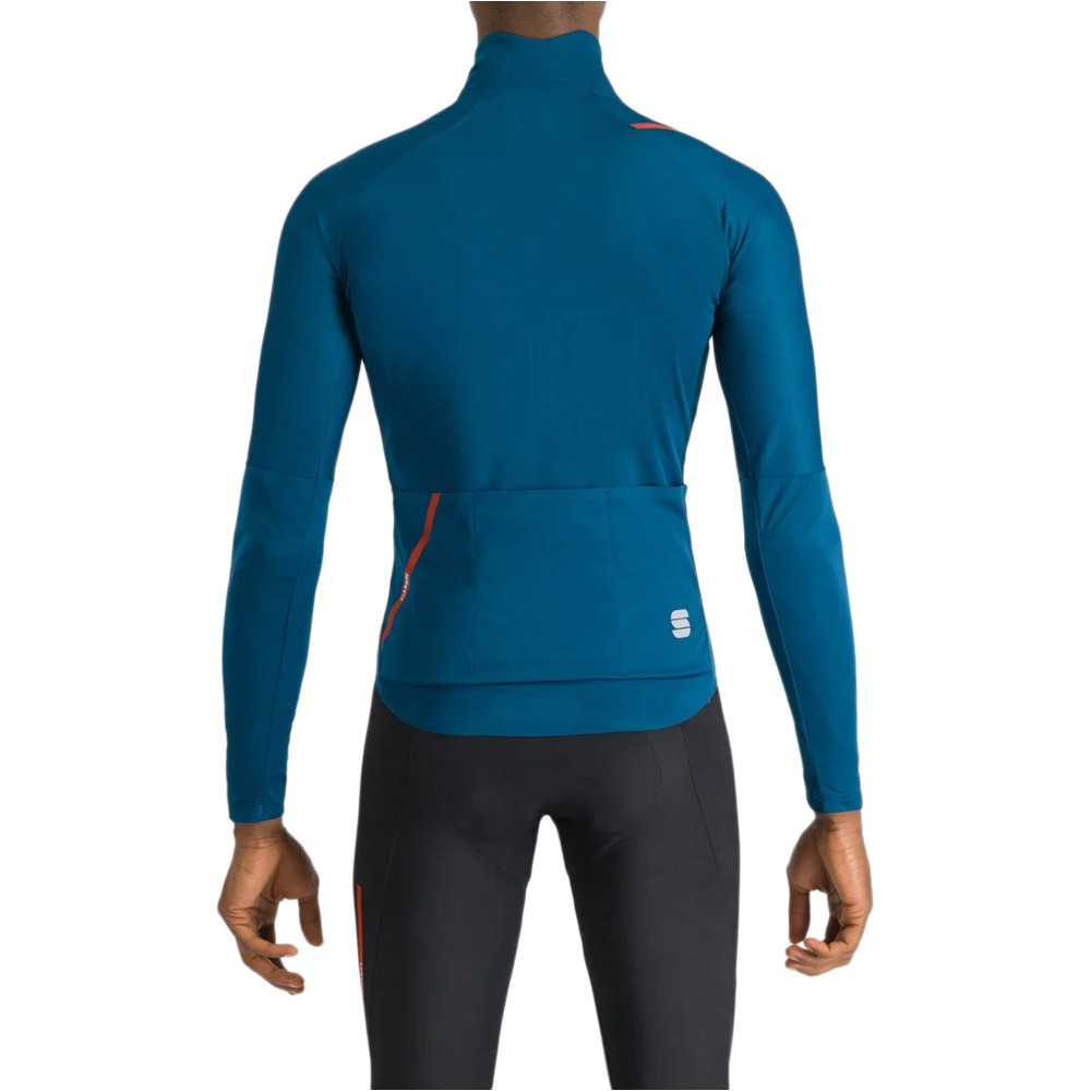 Sportful cortavientos ciclismo hombre FIANDRE PRO 2 JACKET LONG SLEEVES vista trasera