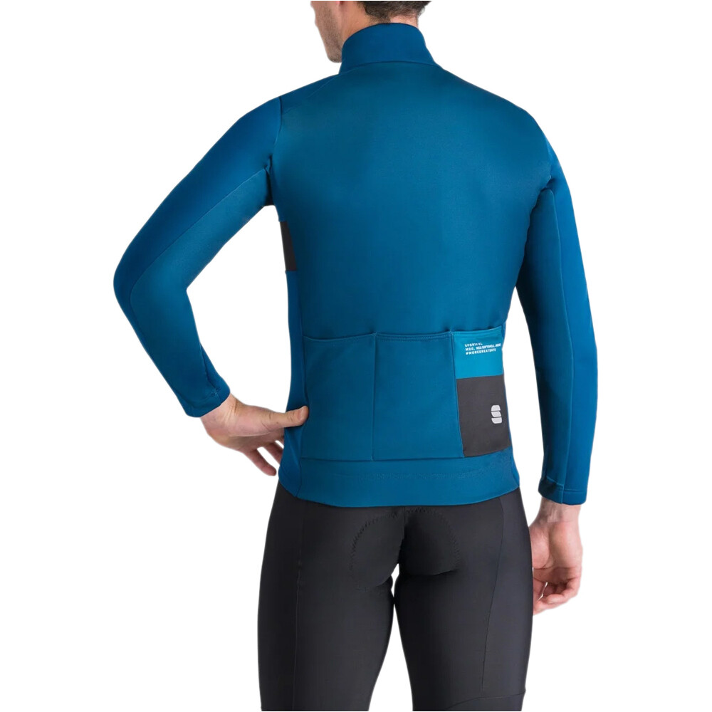 Sportful cortavientos ciclismo hombre NEO 2 SOFTSHELL JACKET vista trasera