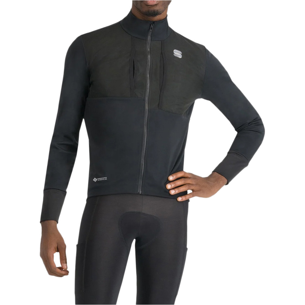 Sportful cortavientos ciclismo hombre SUPERGIARA JACKET vista frontal