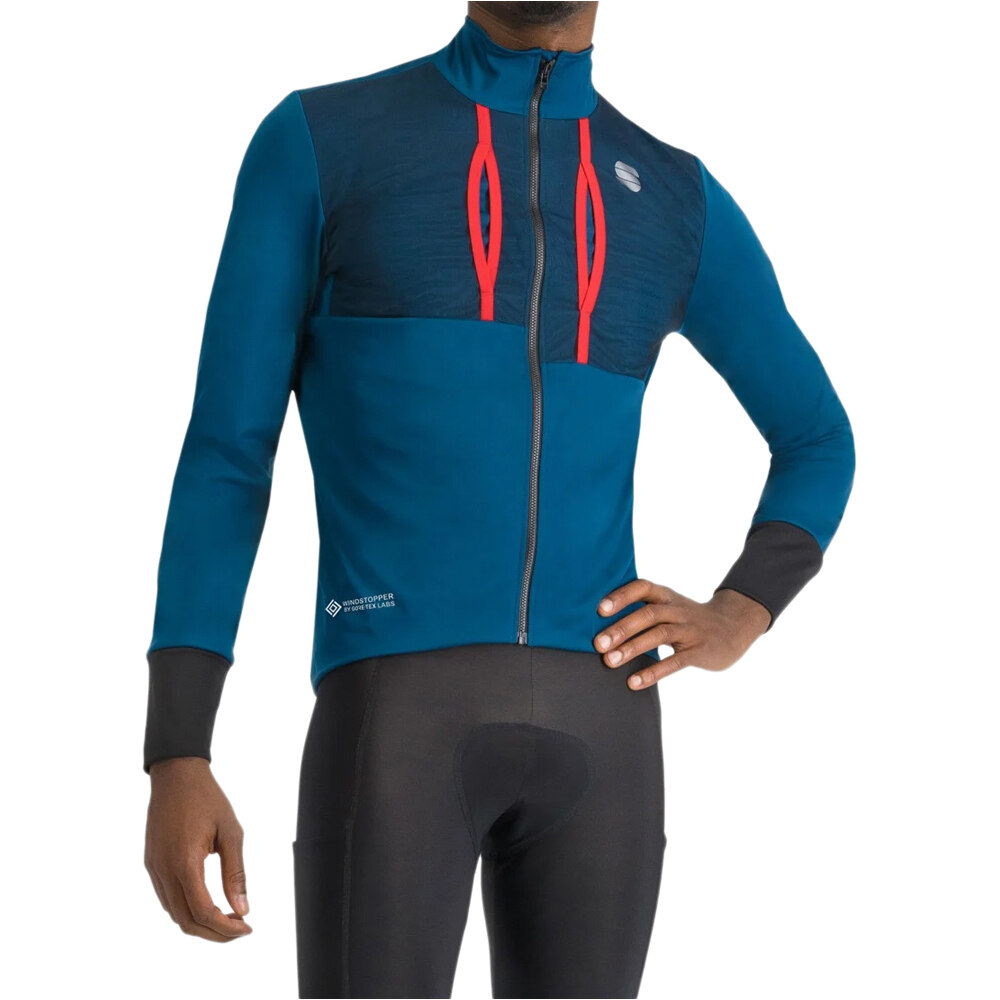 Sportful cortavientos ciclismo hombre SUPERGIARA JACKET vista frontal