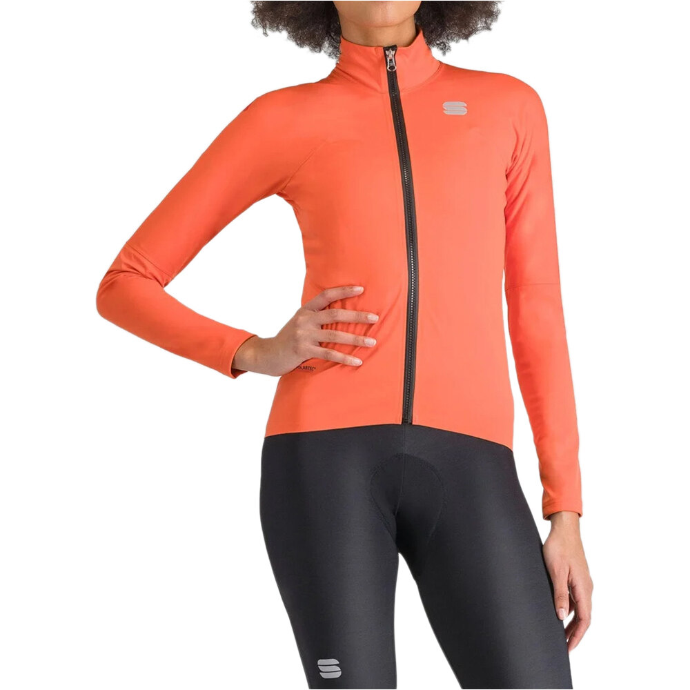 Sportful cortavientos ciclismo mujer FIANDRE PRO 2 W JACKET LONG SLEEVES vista frontal