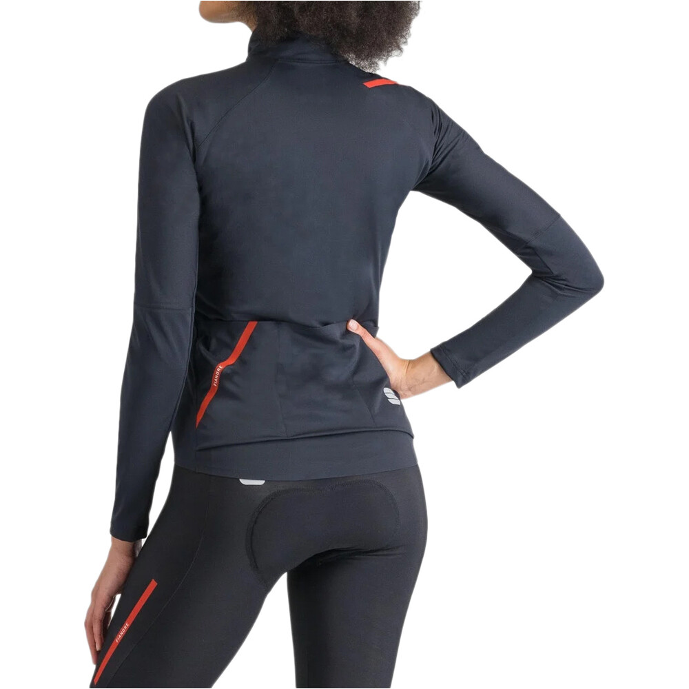 Sportful cortavientos ciclismo mujer FIANDRE PRO 2 W JACKET LONG SLEEVES vista trasera
