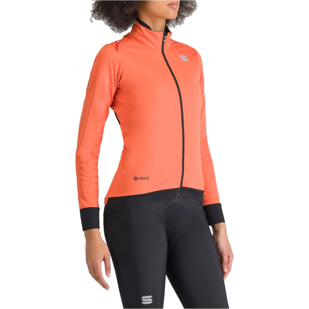 Sportful cortavientos ciclismo mujer FIANDRE  W JACKET vista detalle
