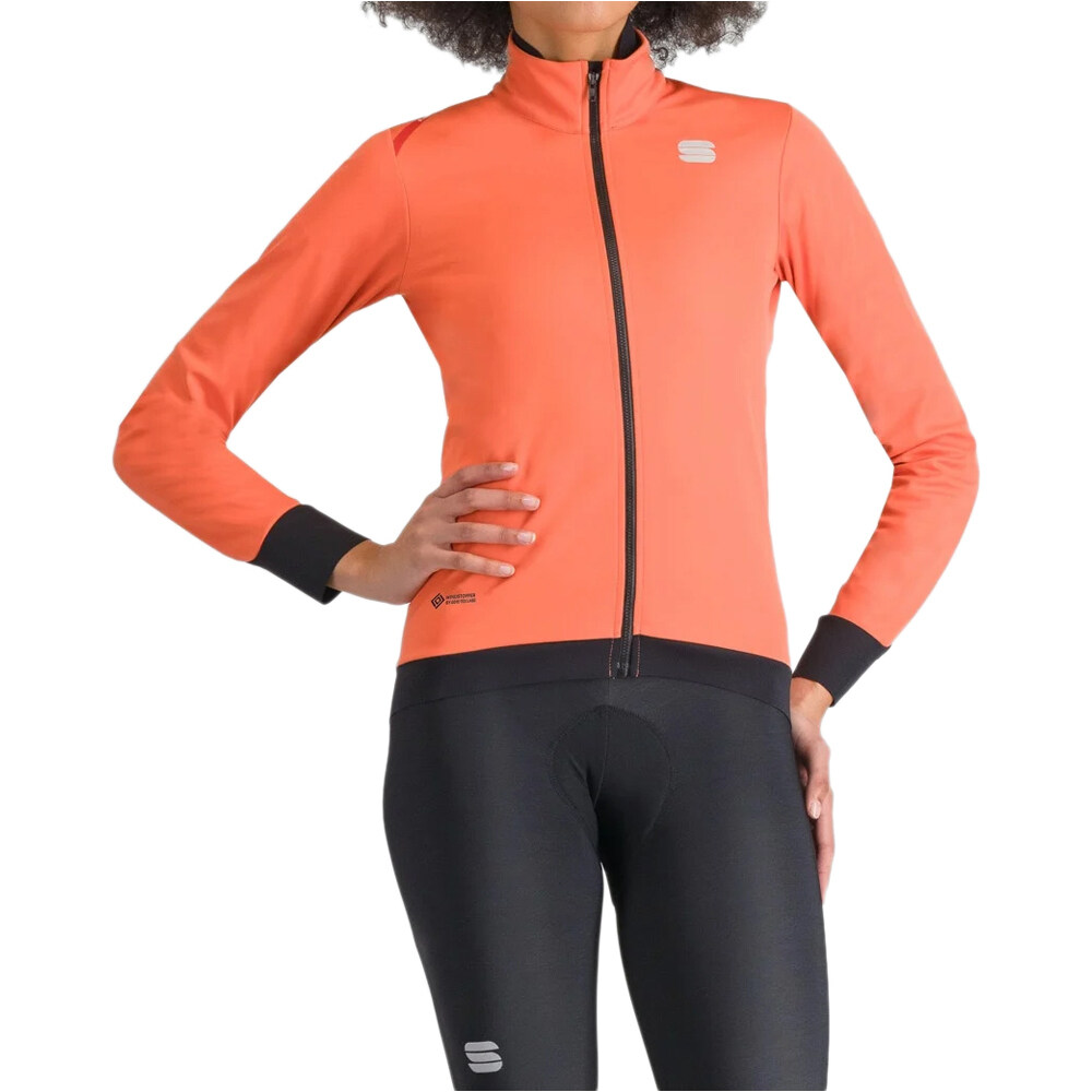 Sportful cortavientos ciclismo mujer FIANDRE  W JACKET vista frontal