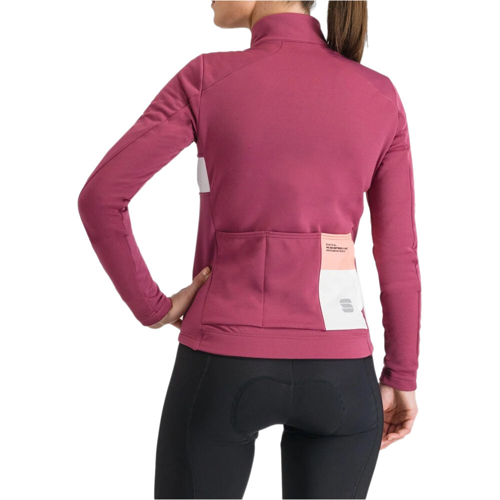 Sportful cortavientos ciclismo mujer NEO 2 SOFTSHELL W JACKET vista trasera