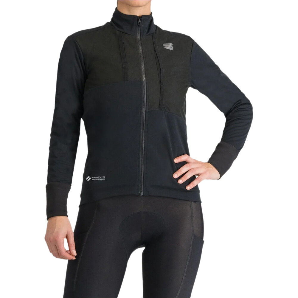 Sportful cortavientos ciclismo mujer SUPERGIARA W JACKET vista frontal