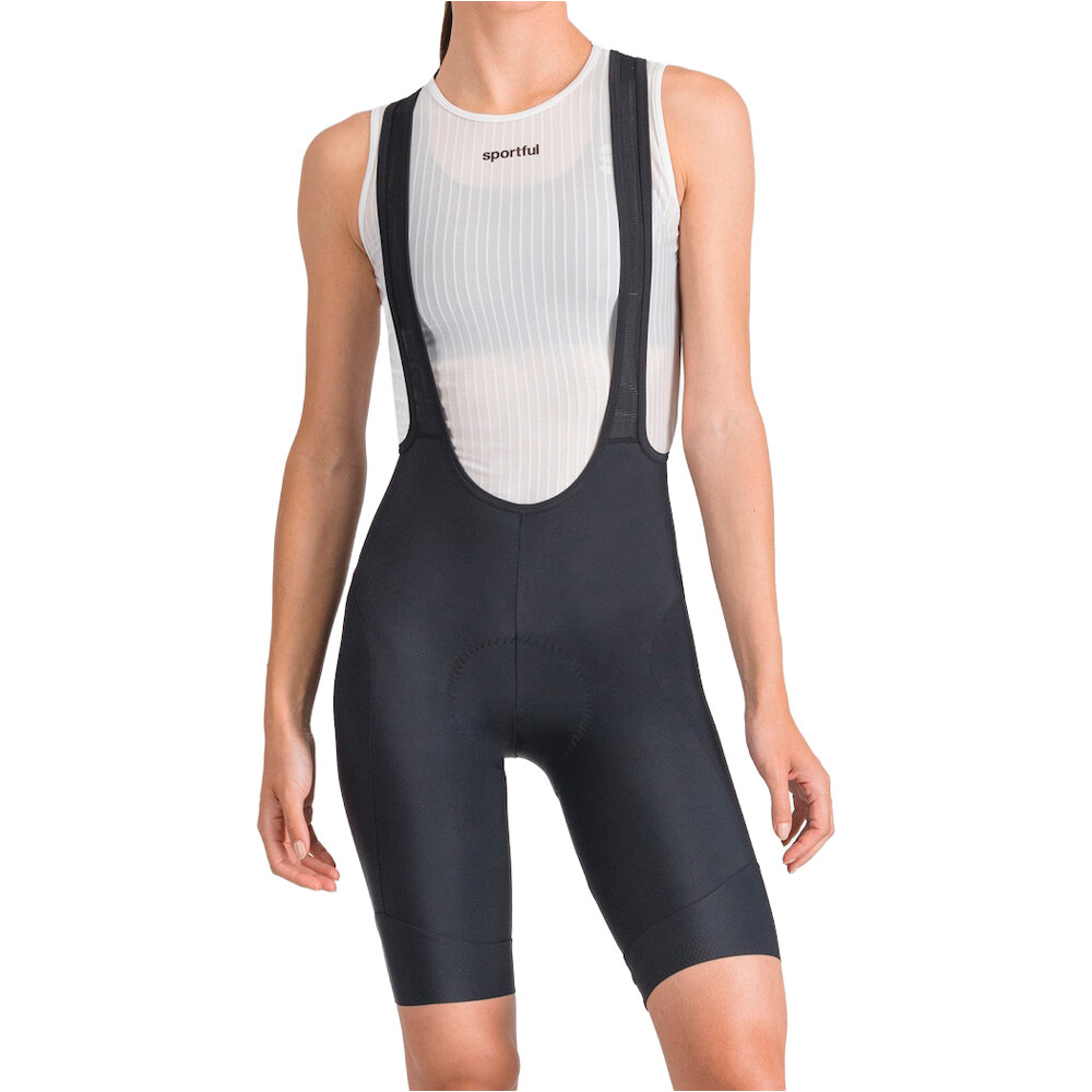 Sportful culotte corto mujer PULSE W BIBSHORT. vista frontal