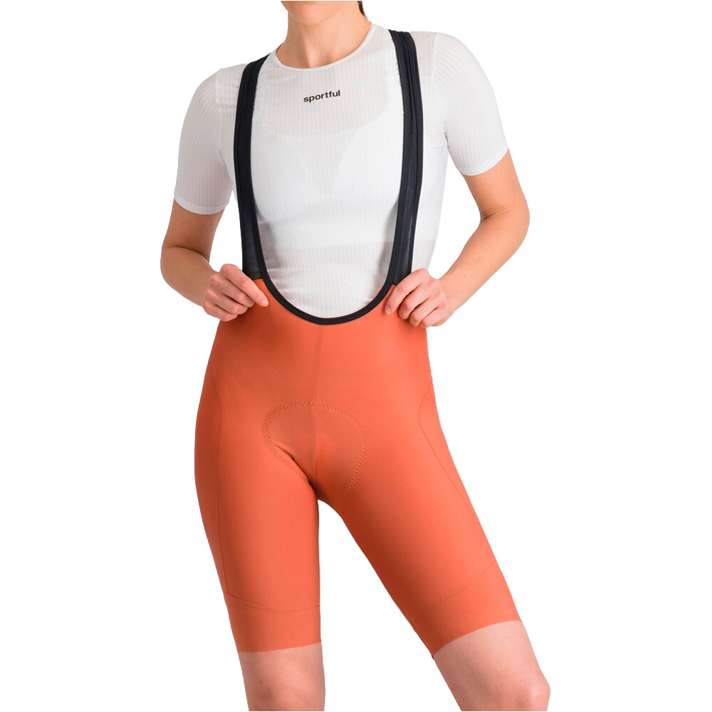Sportful culotte corto mujer PULSE W BIBSHORT. vista frontal