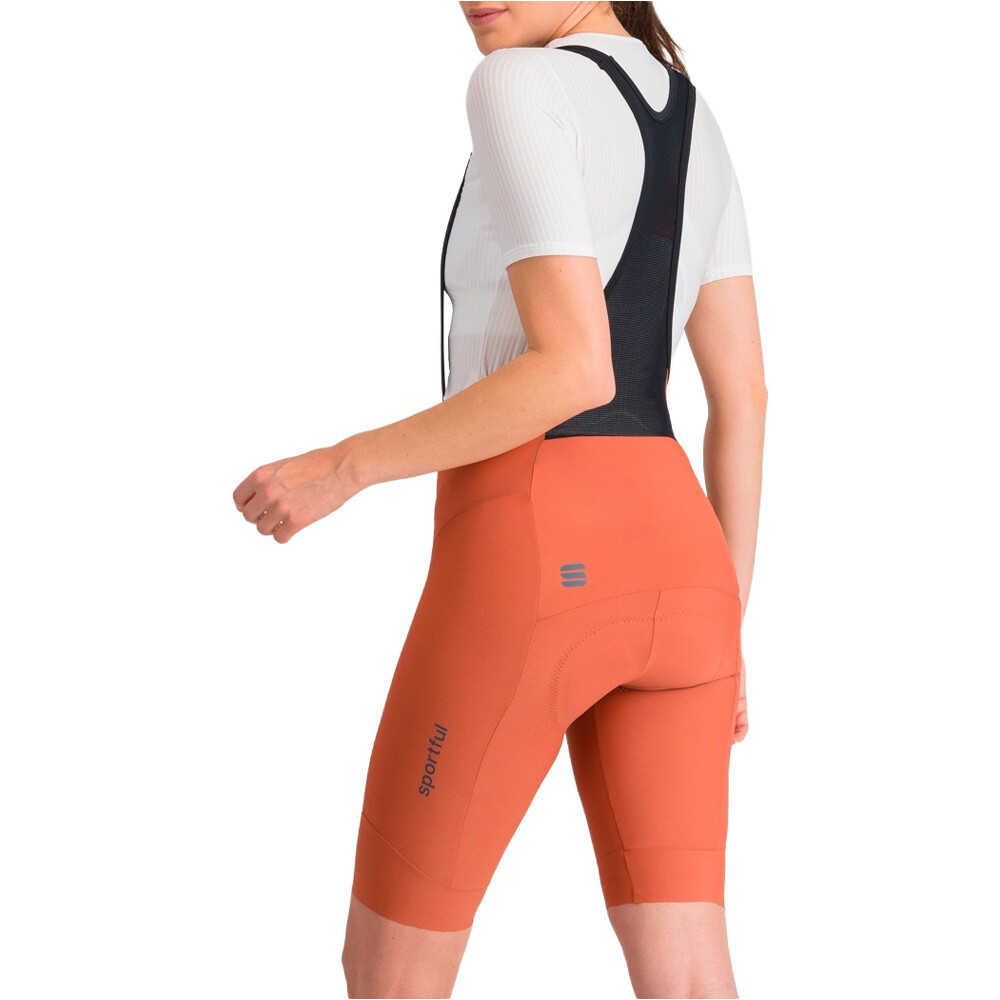 Sportful culotte corto mujer PULSE W BIBSHORT. vista trasera