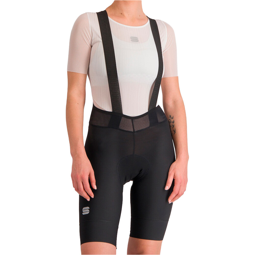 Sportful culotte corto mujer SRK W BIBSHORT vista frontal