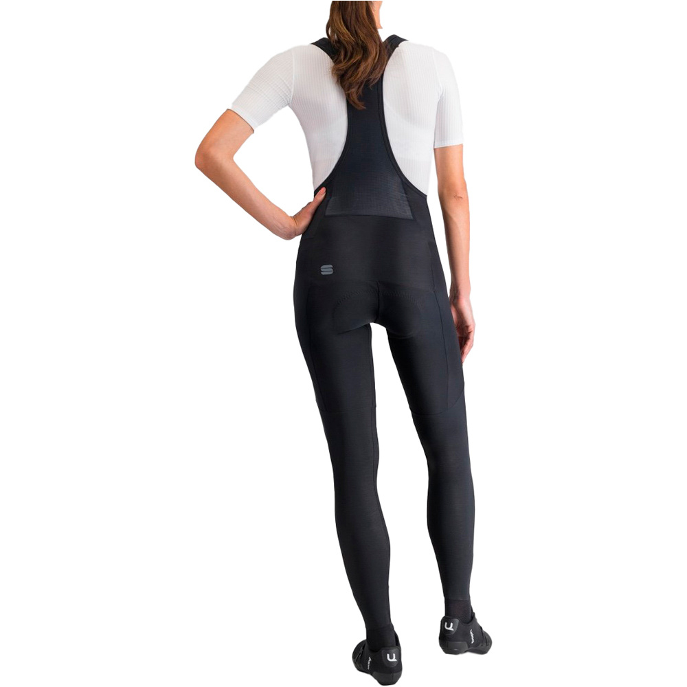 Sportful culotte largo mujer PULSE W BIBTIGHT vista trasera