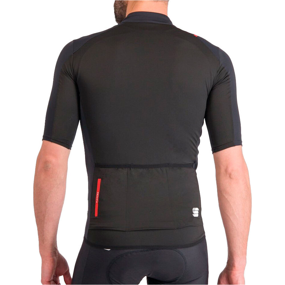 Sportful maillot manga corta hombre FIANDRE LIGHT  SHORT SLEEVE JACKET vista trasera