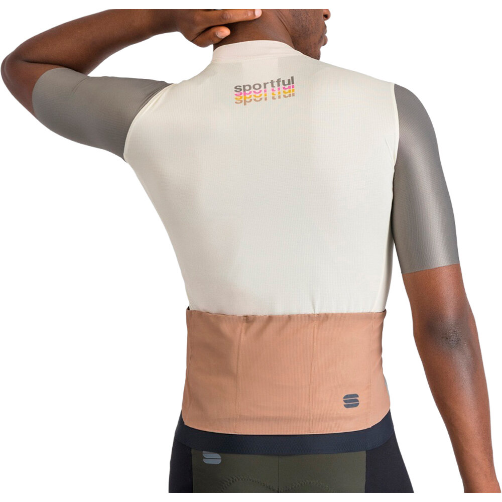 Sportful maillot manga corta hombre SUPERGIARA 2 LOGO JERSEY vista trasera