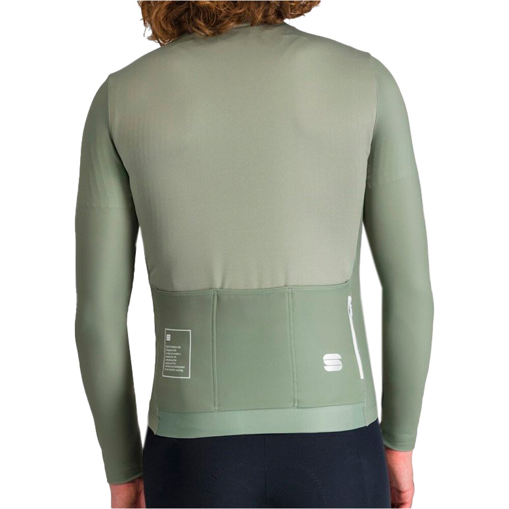 Sportful maillot manga larga hombre SRK THERMAL JERSEY vista trasera