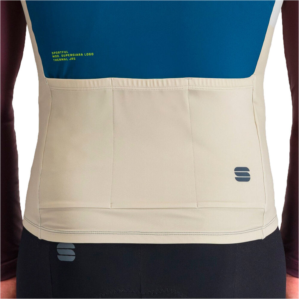 Sportful maillot manga larga hombre SUPERGIARA LOGO THERMAL JERSEY vista detalle