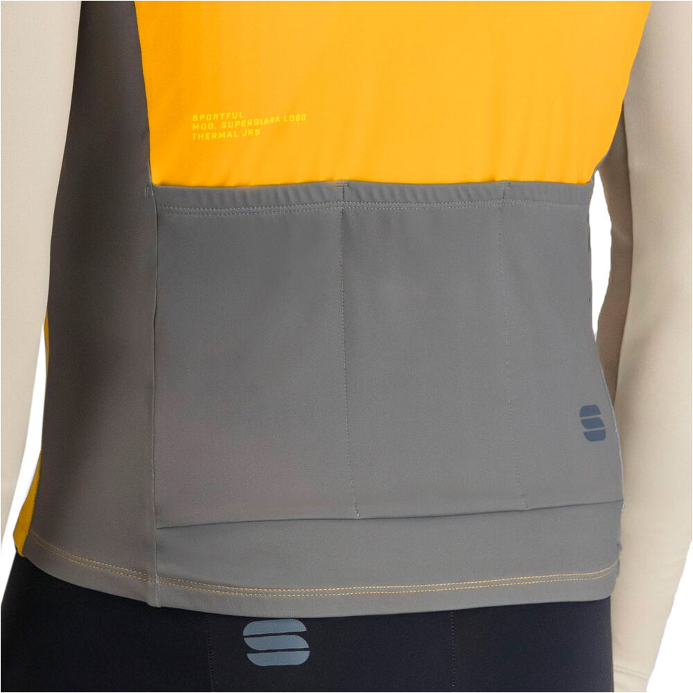 Sportful maillot manga larga hombre SUPERGIARA LOGO THERMAL JERSEY vista detalle