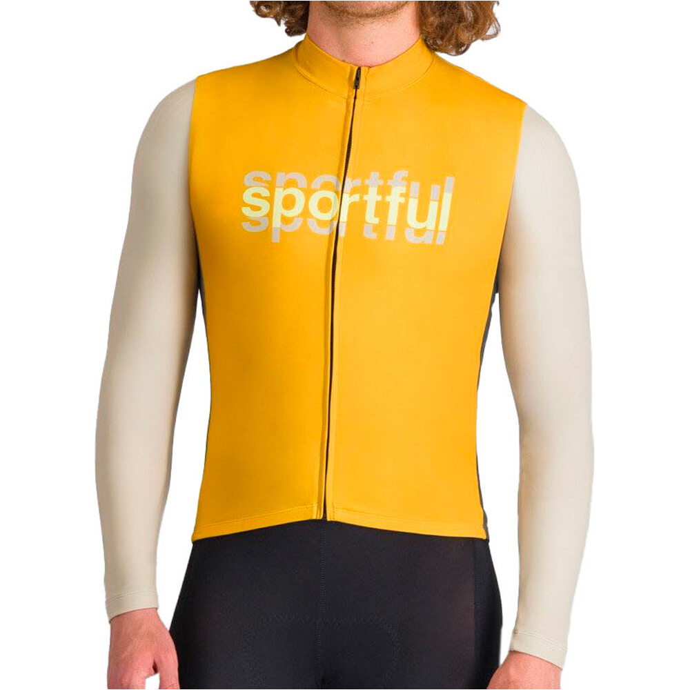 Sportful maillot manga larga hombre SUPERGIARA LOGO THERMAL JERSEY vista frontal