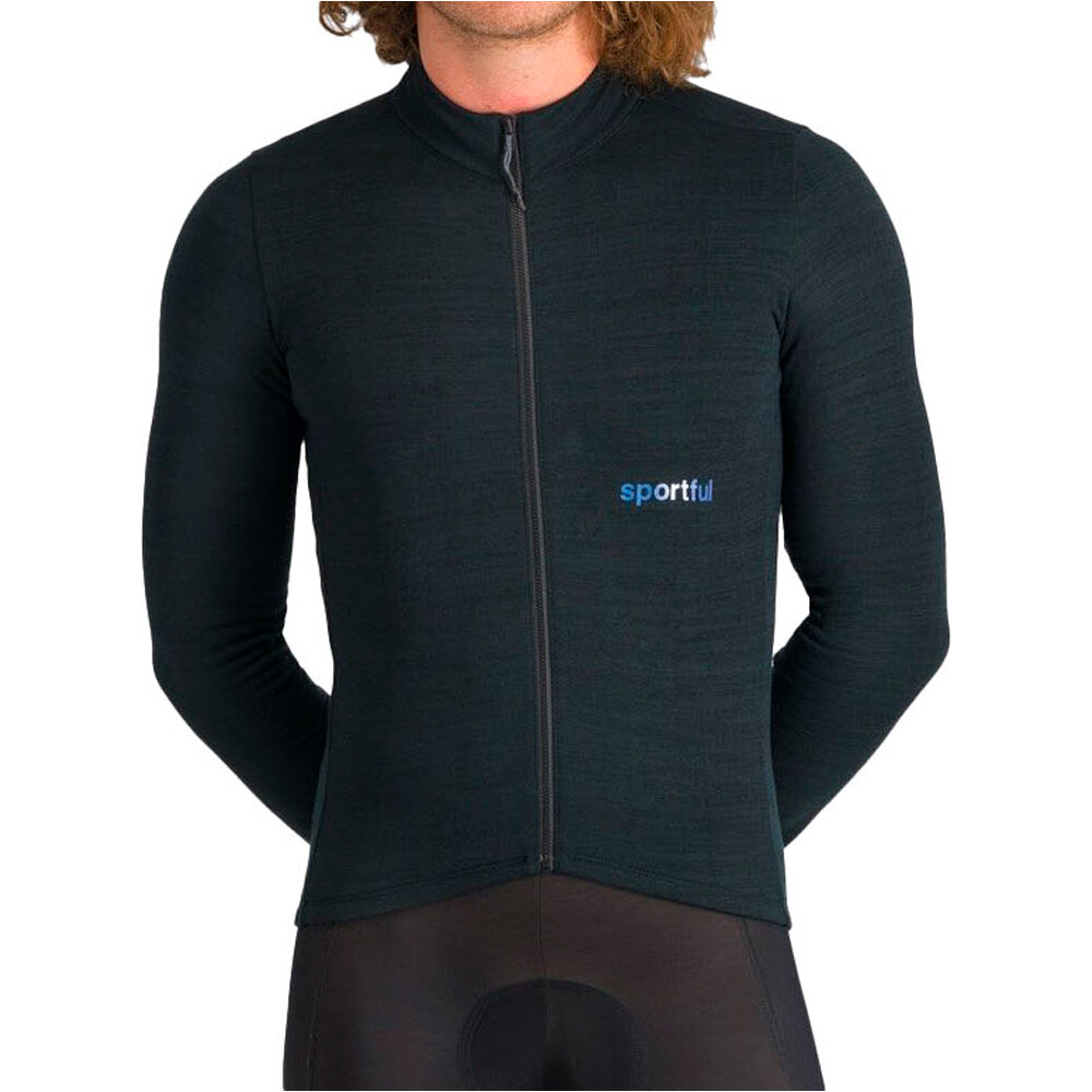 Sportful maillot manga larga hombre SUPERGIARA WOOL JERSEY vista frontal