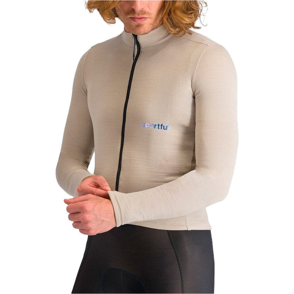 Sportful maillot manga larga hombre SUPERGIARA WOOL JERSEY vista frontal
