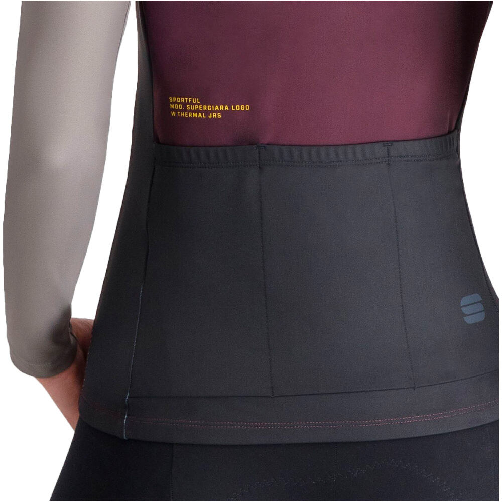 Sportful maillot manga larga mujer SUPERGIARA LOGO THERMAL W JERSEY vista detalle