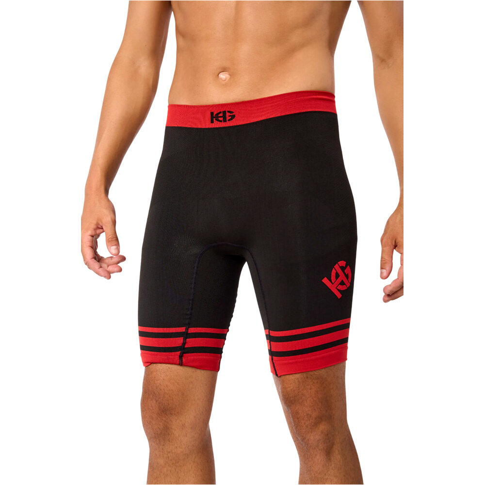 Sporthg malla trail running corta hombre HG-DALES vista frontal