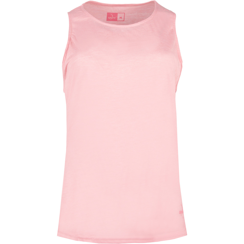 Spyro camiseta tirantes fitness mujer T-RAMA vista frontal
