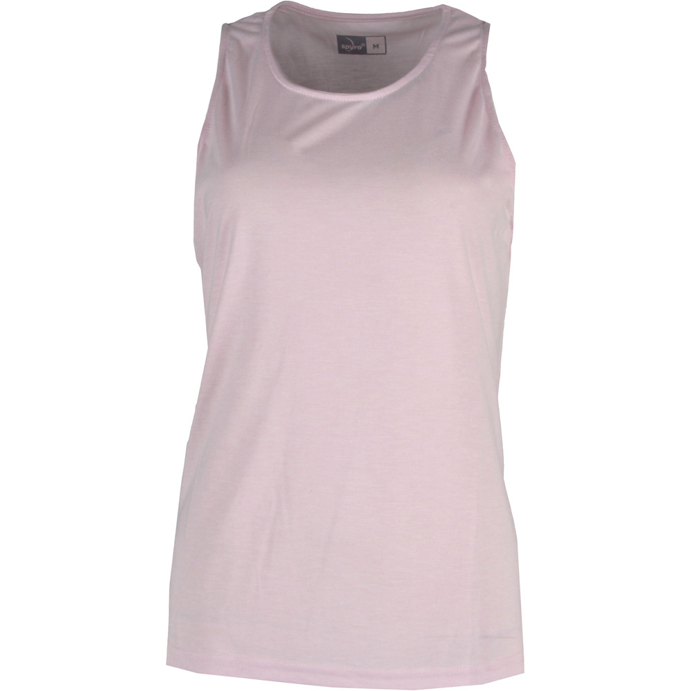 Spyro camiseta tirantes fitness mujer T-RAMA vista frontal