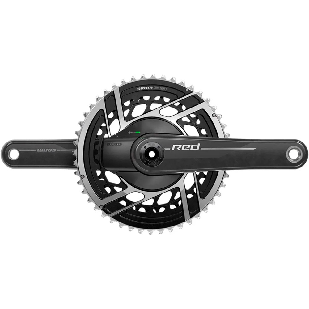 Sram bielas carretera BIELA POWER METER RED AXS DUB 170 50/37 vista frontal