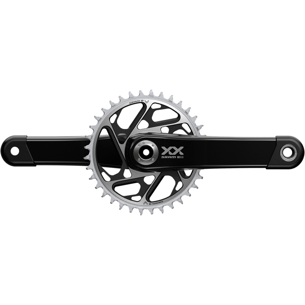 Sram bielas mtb SRM BIELA XXSL EAGLE T-TYPE Q168 CL55 DU vista frontal