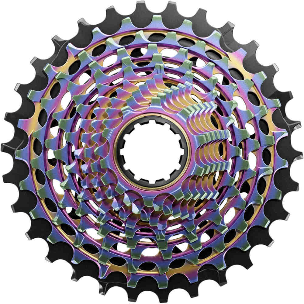 Sram cassette mtb CASSETTE XG1290 10-30 RED E1 AXS RAINBOW vista frontal
