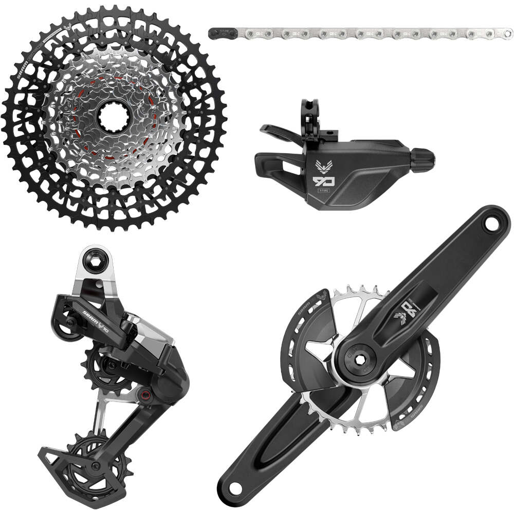 Sram grupo mtb SRM GRUPO EAGLE 90 170MM DUB MTB WIDE 32 vista frontal