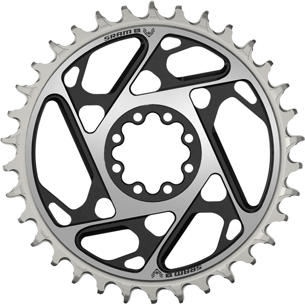 Sram platos bicicleta carretra PLATO XXSL T-TYPE OFF 0MM 12V 34D vista frontal