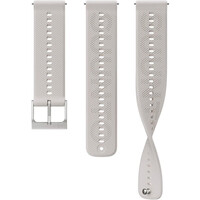 Suunto correas de relojes deportivos 22 ATH6 SILICONE STRAP FEATHER GRAY S+M vista frontal