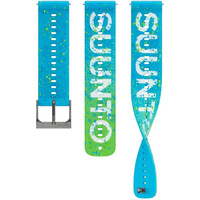 Suunto correas de relojes deportivos 22 ATH6 SILICONE STRAP POWER BLUE S+M vista frontal