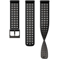 Suunto correas de relojes deportivos 22 ATH9 SILICONE STRAP BLACK S+M vista frontal