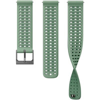 Suunto correas de relojes deportivos 22 ATH9 SILICONE STRAP SAGE GREEN S+M vista frontal