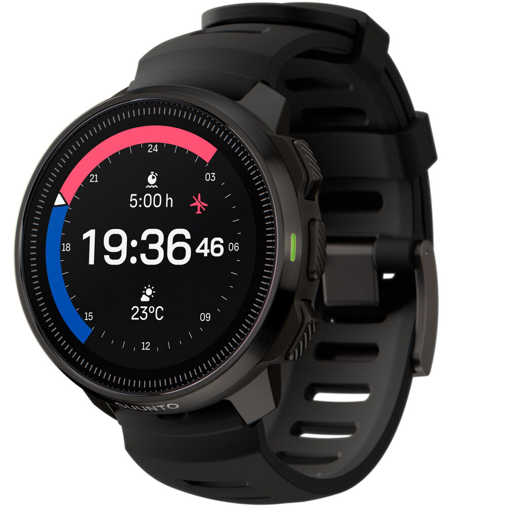 Suunto pulsómetros con gps SUUNTO OCEAN ALL BLACK vista frontal