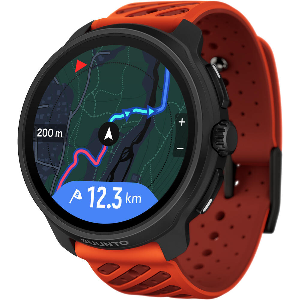 Suunto pulsómetros con gps SUUNTO RACE 2 CORAL ORANGE 05