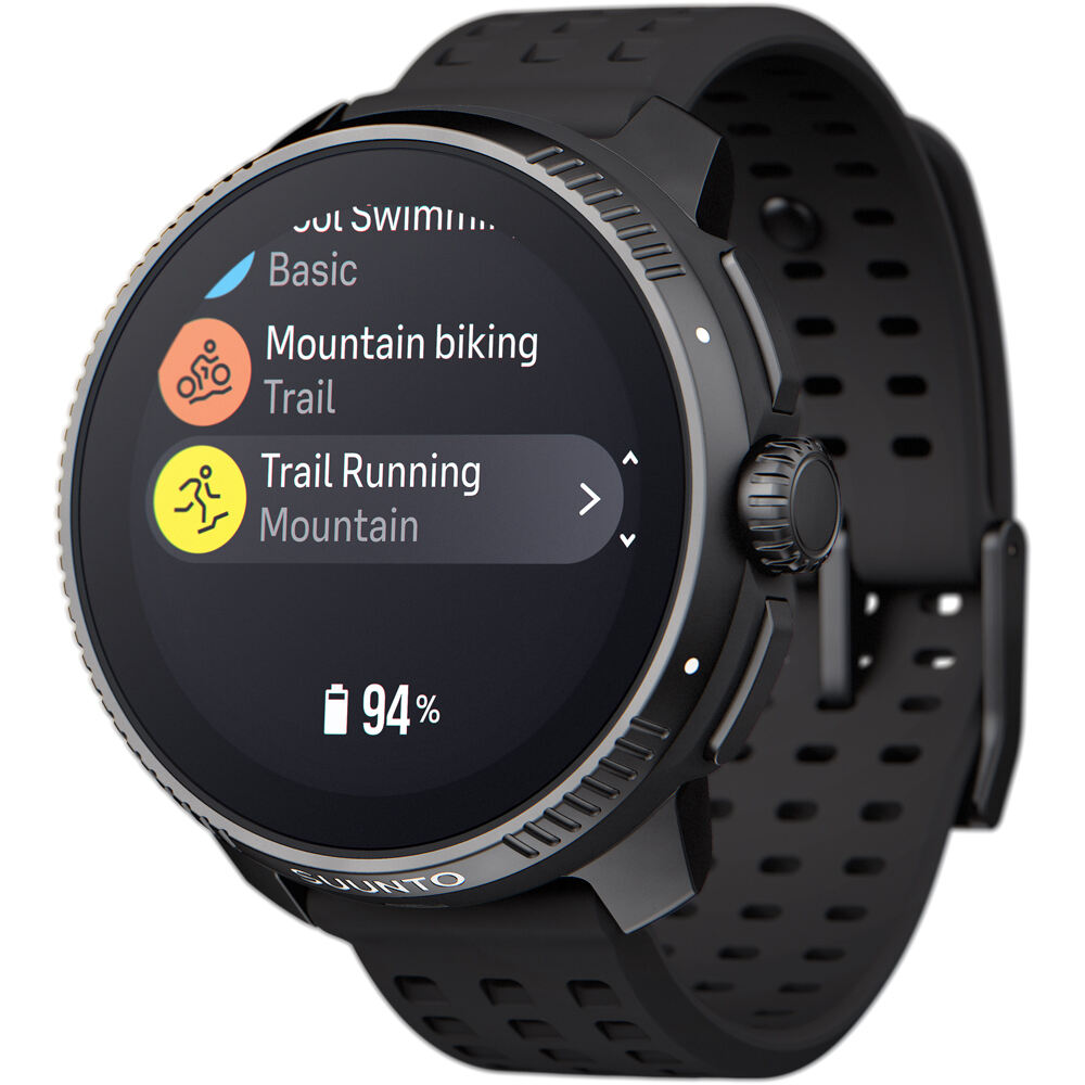 Suunto pulsómetros con gps SUUNTO RACE ALL BLACK 01