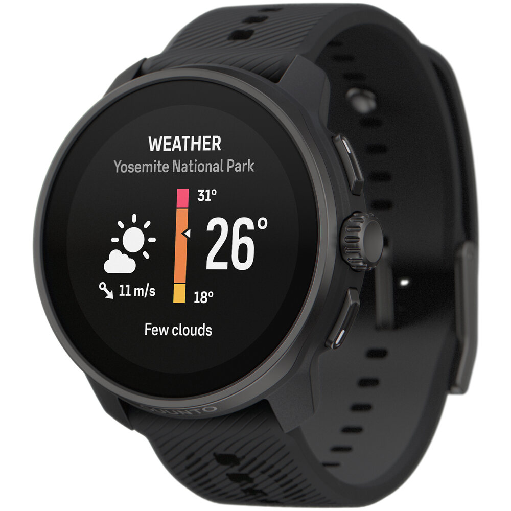 Suunto pulsómetros con gps SUUNTO RACE S ALL BLACK 12