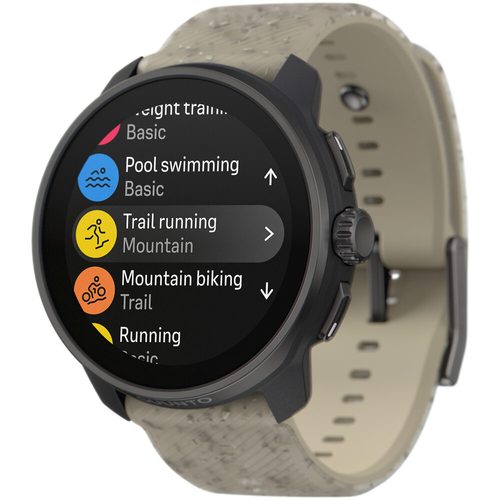 Suunto pulsómetros con gps SUUNTO RACE S GRAVEL GRAY 02