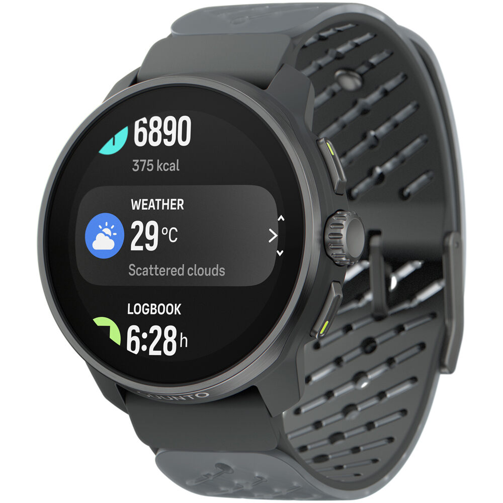 Suunto pulsómetros con gps SUUNTO RACE S TITANIUM GRAPHITE 16