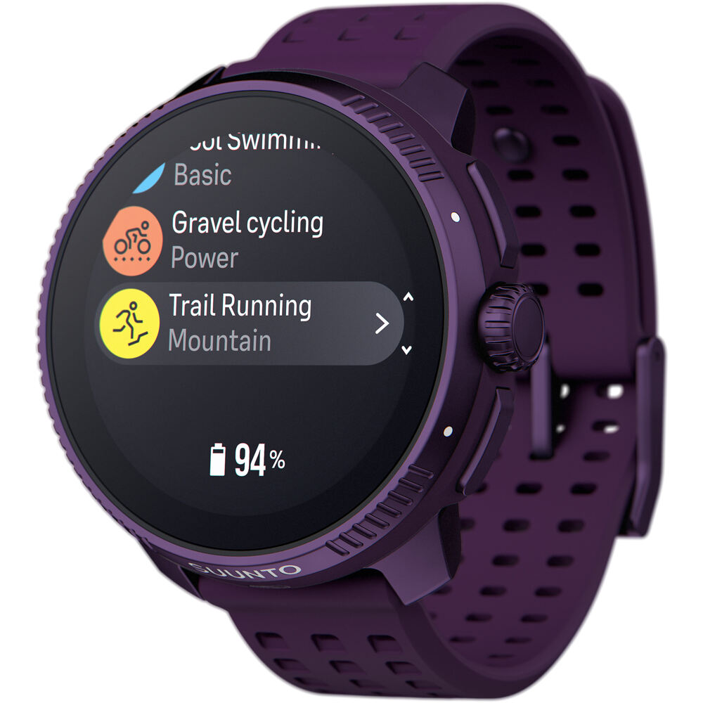 Suunto pulsómetros con gps SUUNTO RACE TITANIUM AMETHYST 02