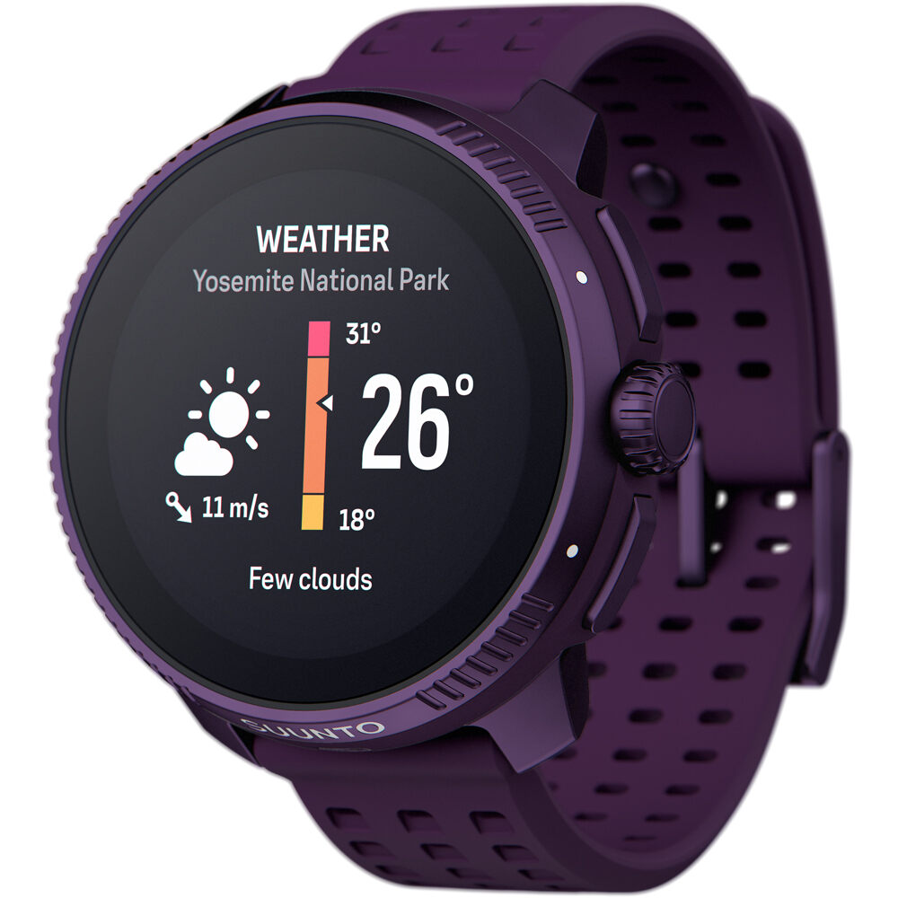 Suunto pulsómetros con gps SUUNTO RACE TITANIUM AMETHYST 11