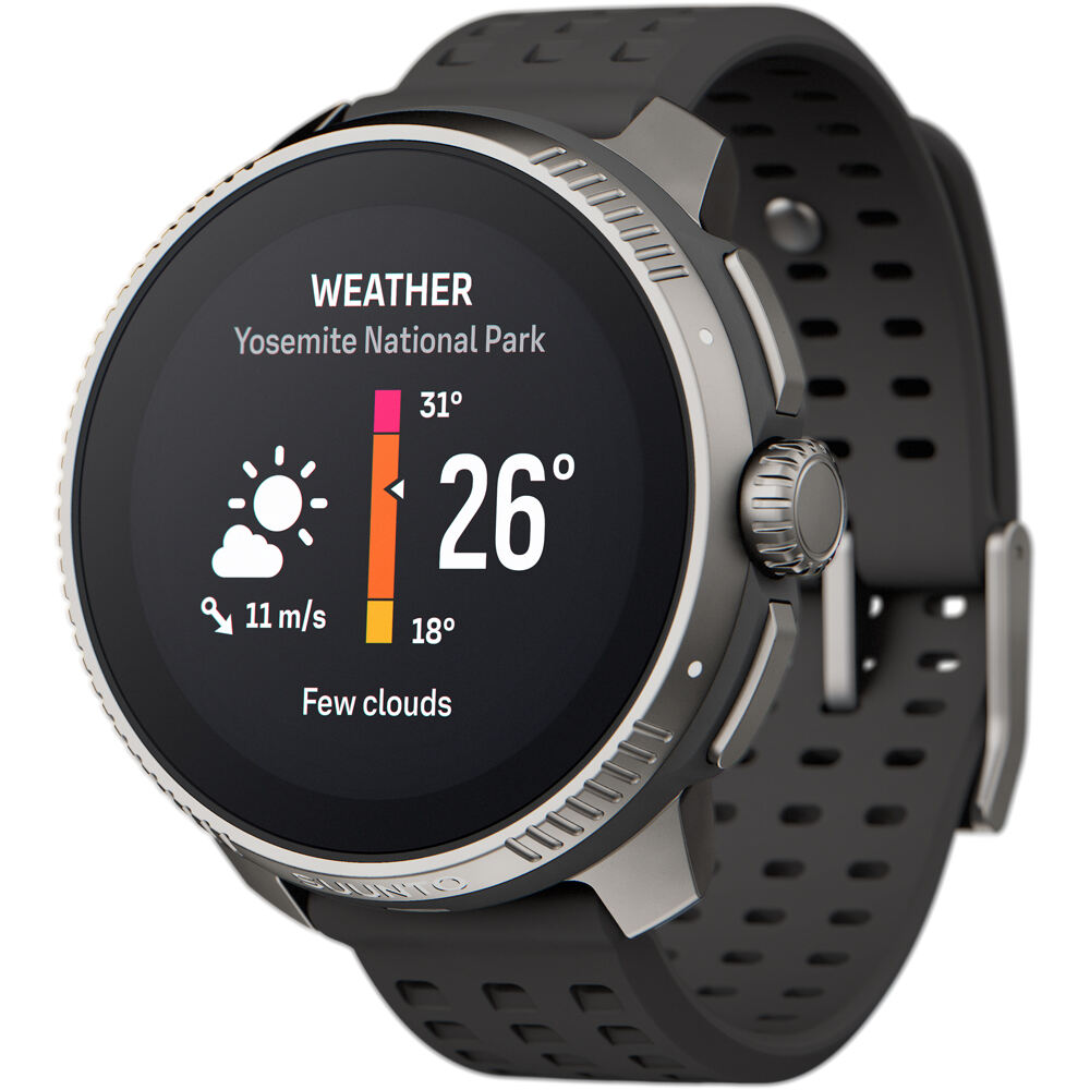 Suunto pulsómetros con gps SUUNTO RACE TITANIUM CHARCOAL 11