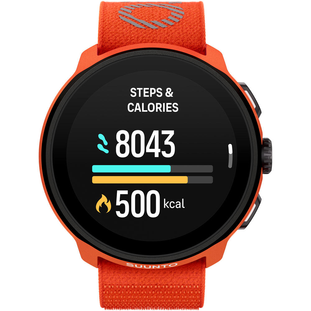 Suunto pulsómetros con gps SUUNTO RUN CORAL ORANGE 07