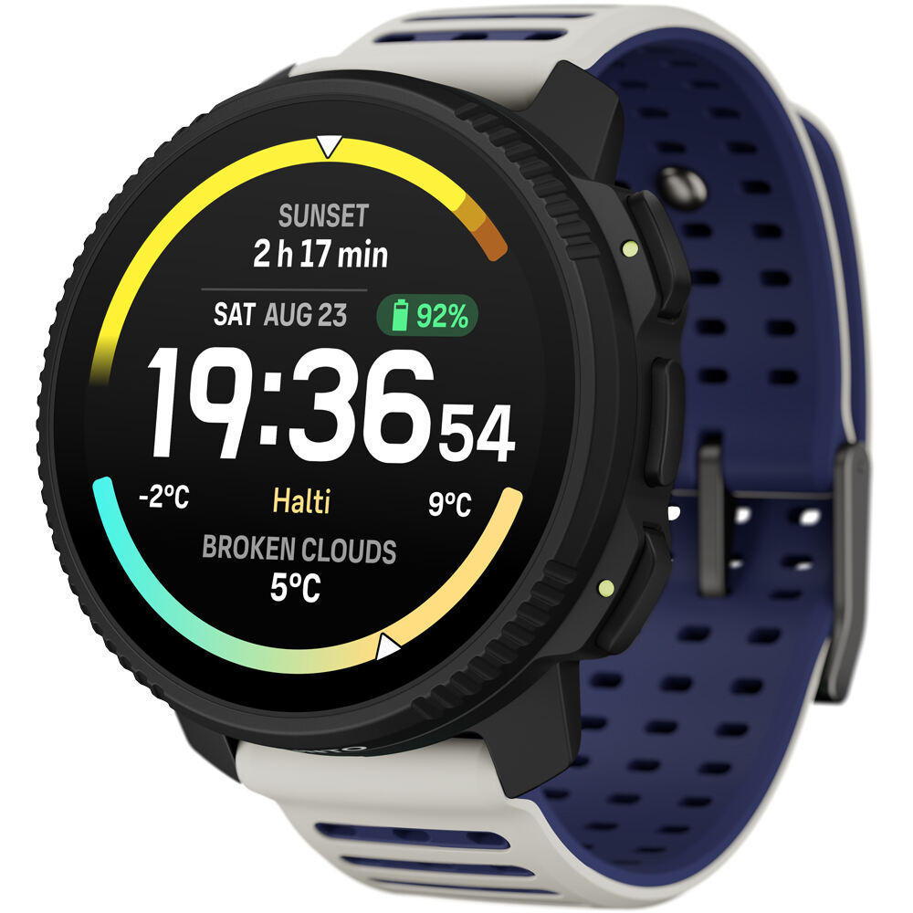 Suunto pulsómetros con gps SUUNTO VERTICAL 2 ARCTIC GRAY vista frontal